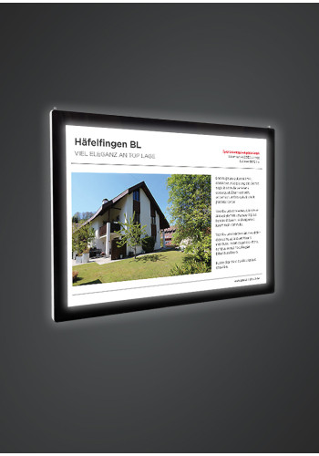 Schaufenterdisplay Querformat
