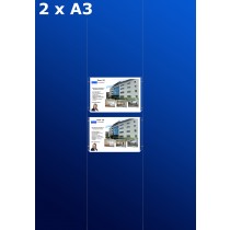 Fensterdisplays 2 x A3