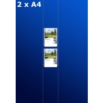 Fensterdisplays 2 x A4