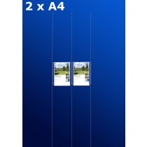 Fensterdisplays 2 x A4 - D