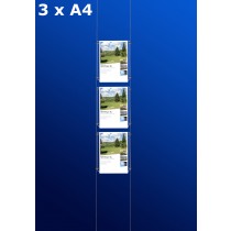 Fensterdisplays 3 x A4