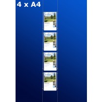 Fensterdisplays 4 x A4